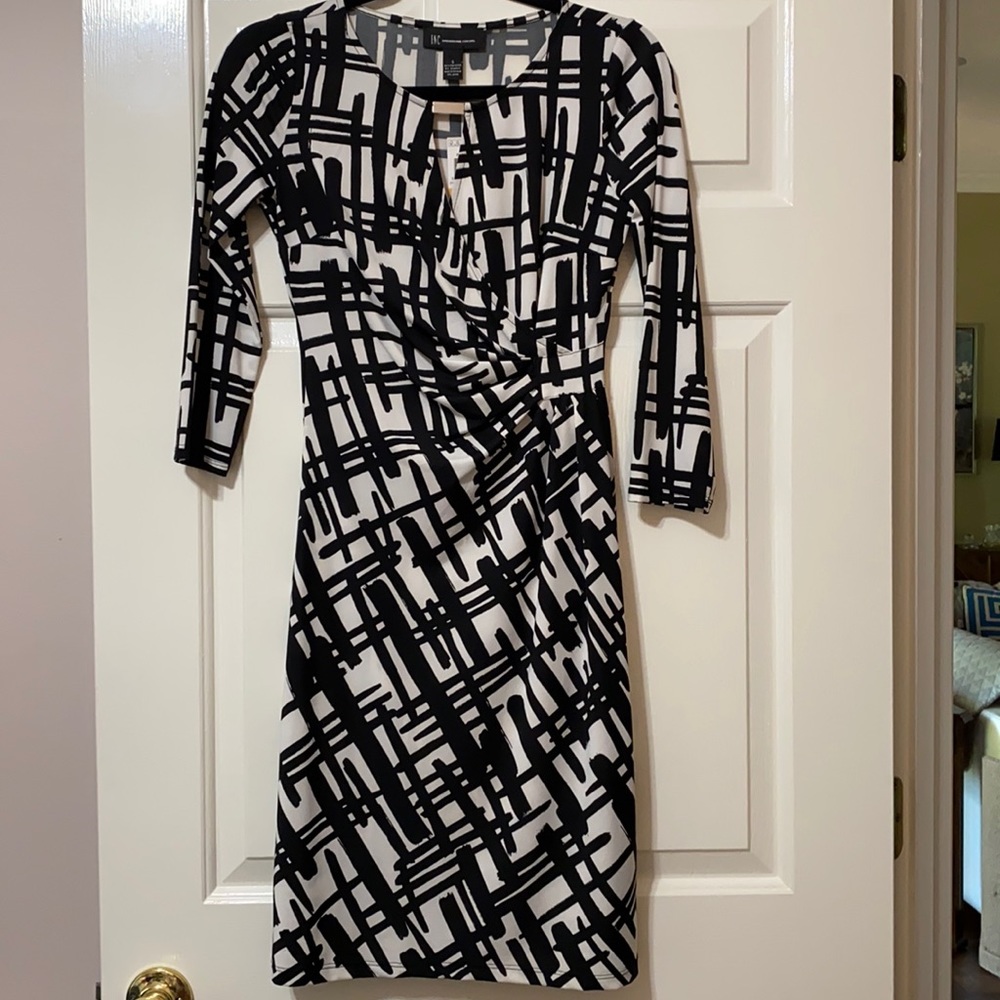 INC Faux Wrap Dress NWT